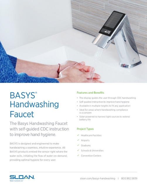 BASYS® Guided Handwashing Sell Sheet