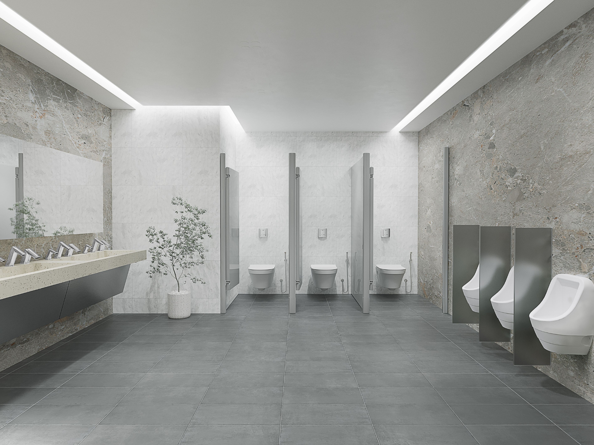 Commercial Restroom Reflections: Advancements in Water Closets and Urinals